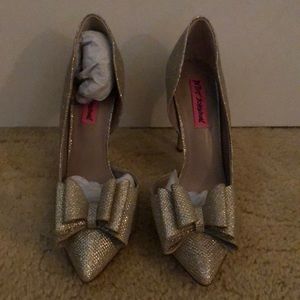 Brand new, never worn, Betsey Johnson heels